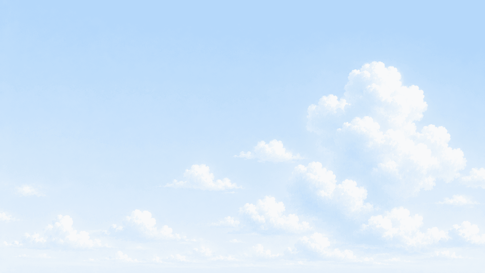 Cloudscape sky background